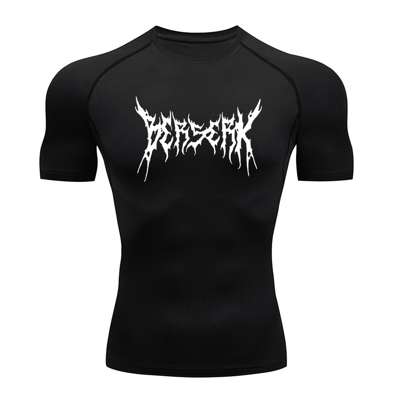 T Shirt Dry Fit - Gym Workout Rash Guard voor Mannen