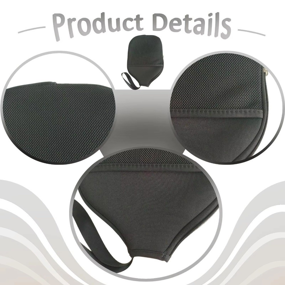 Racket Cover Bag - Zak met rits voor pickleballracket, waterdicht