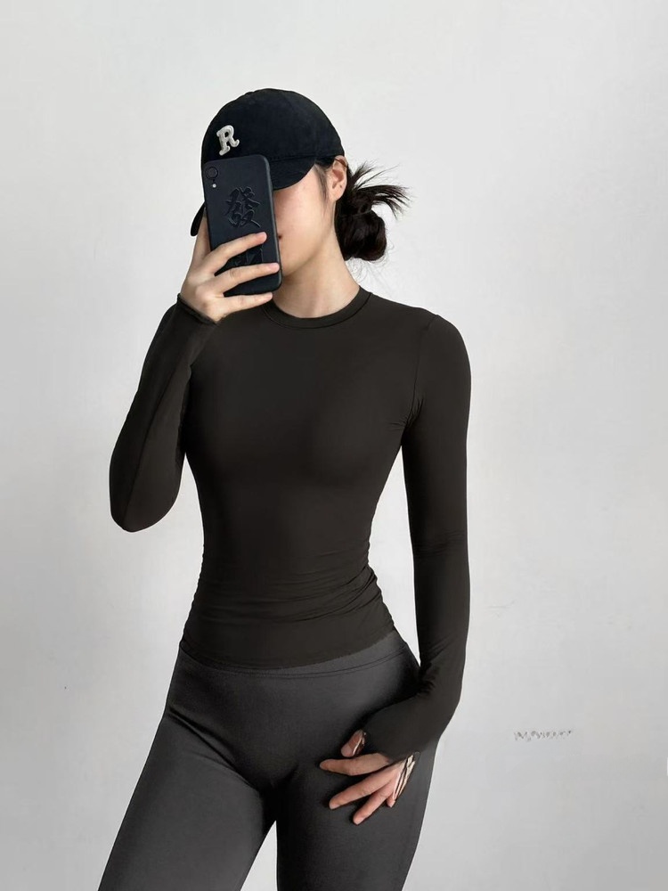 T Shirt Dry Fit - Slim Fit Yoga Fitness T-shirt met